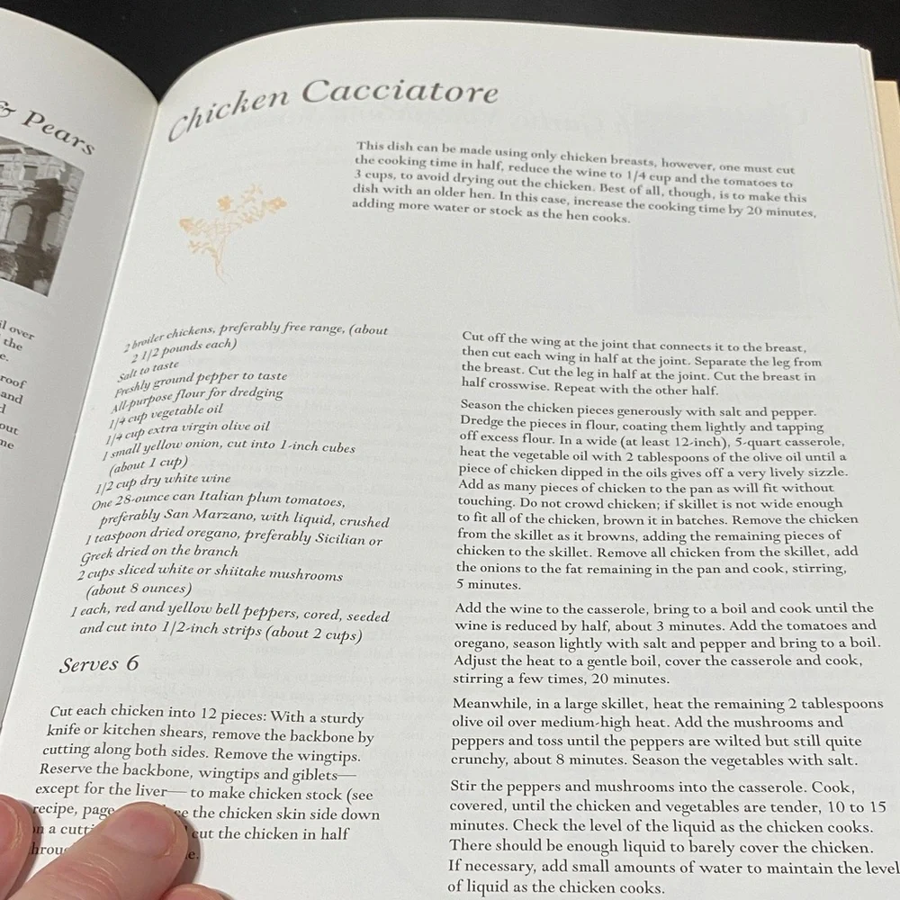 Lidia’s Italian-American Table Cookbook and Pasta Cookbook set